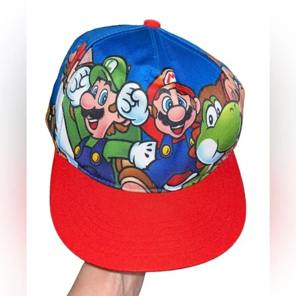 ⭐️H&M SUPER MARIO BROS BASEBALL CAP! KIDS NINTENDO -PERFECT CONDITION! - Picture 3 of 15